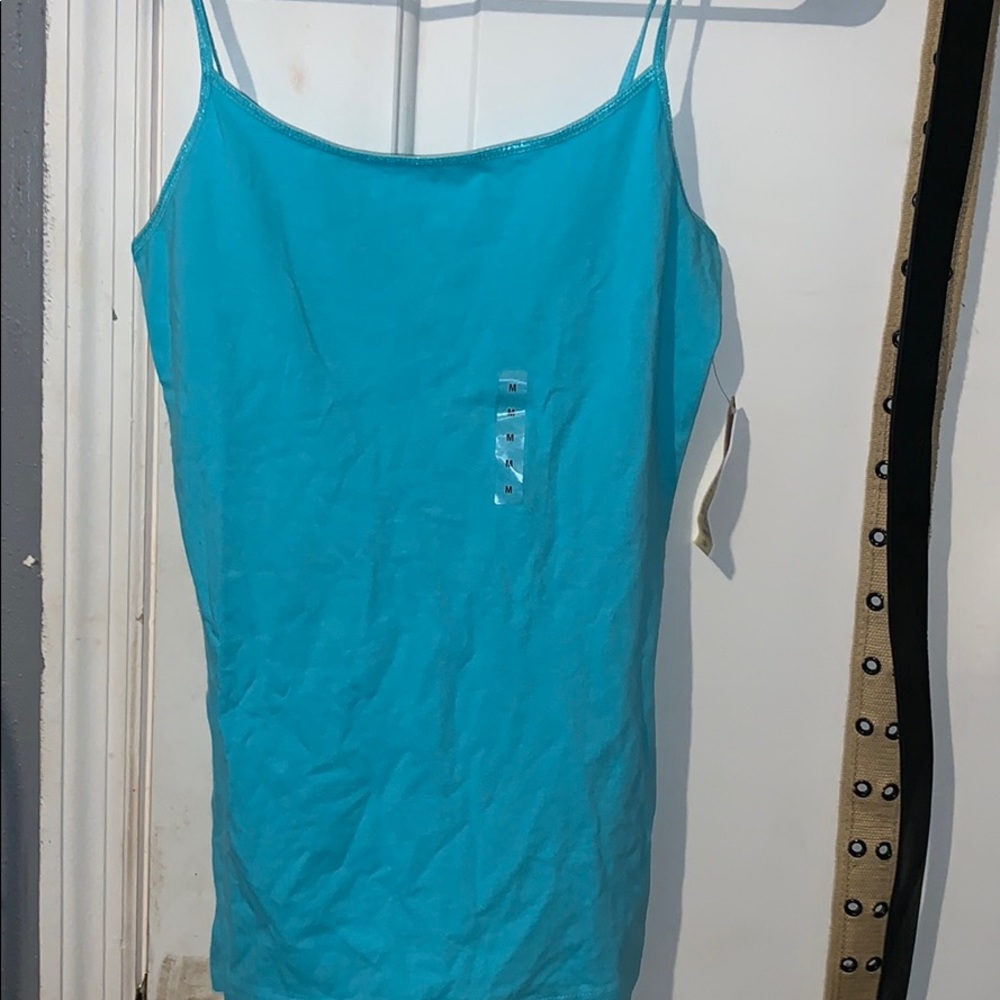 Blue tank